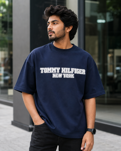 TOMMY HILFIGER logo regular Fit Cotton t-shirt