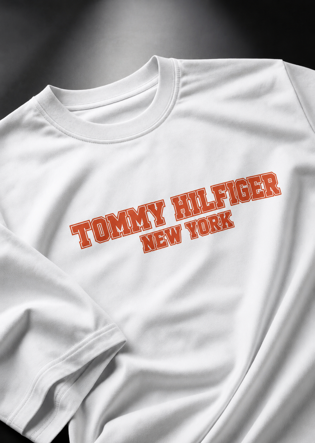 TOMMY HILFIGER logo regular Fit Cotton t-shirt