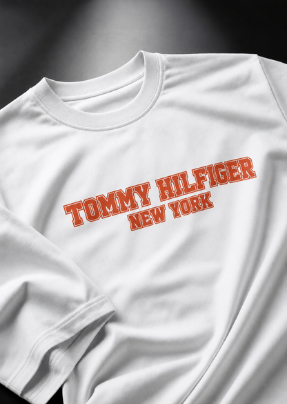 TOMMY HILFIGER logo regular Fit Cotton t-shirt